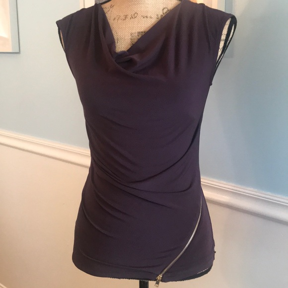 Ann Taylor Tops - Beautiful plum color sleeveless top by Ann Taylor